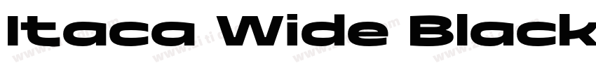 Itaca Wide Black字体转换 Itaca Wide Black字体转换